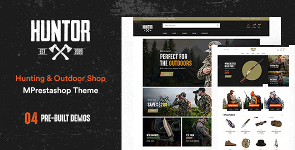 Download Leo Huntor – Hunting & Outdoor Gear Store Prestashop Theme Nulled 