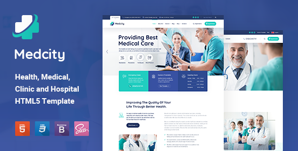 Download Medcity – Health & Medical HTML5 Template Nulled 
