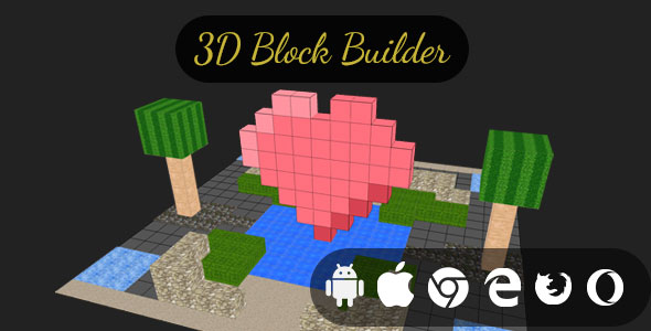 Download 3D Block Builder – Cross Platform Creative Builder Game Nulled 
