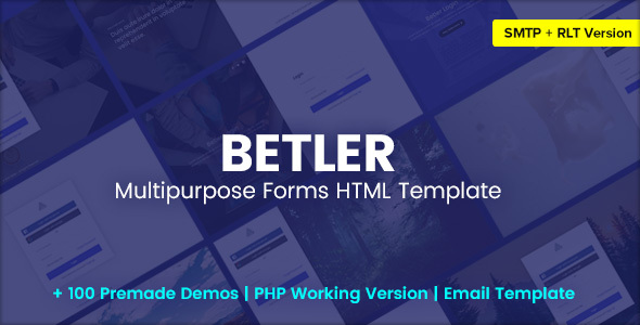 Download Betler – Multipurpose Forms HTML Template Nulled 