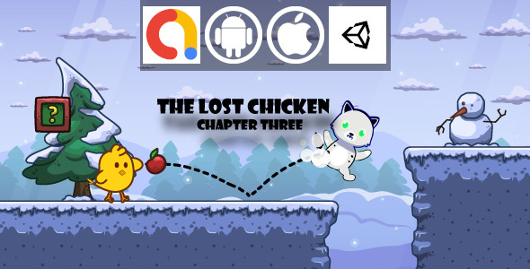 Download The Lost Chicken – Chapter 3 Unity Platform Game For Android and iOS With Admob Nulled 