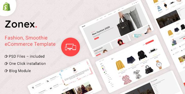 Download Zonex Multipurpose E-commerce Shopify Template Nulled 