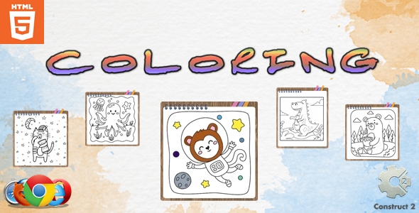 Download Coloring – Paint game – HTML5 Nulled 