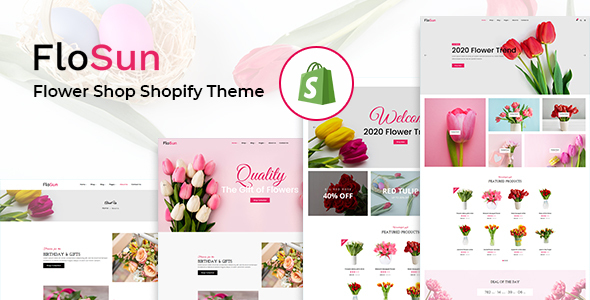 Nulled Flosun – Flower Shop Shopify Theme free download