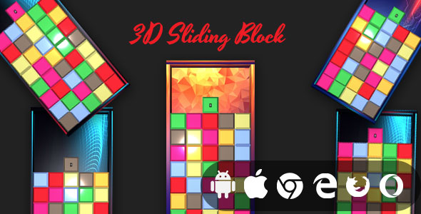 Download 3D Sliding Block – Cross Platform 3D Casual Game Nulled 