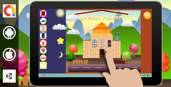 [Download] Edukida – Dream House Unity Kids Game With Admob For Android and iOS 