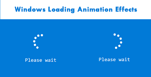 Download Windows Loading Animation Effects Nulled 