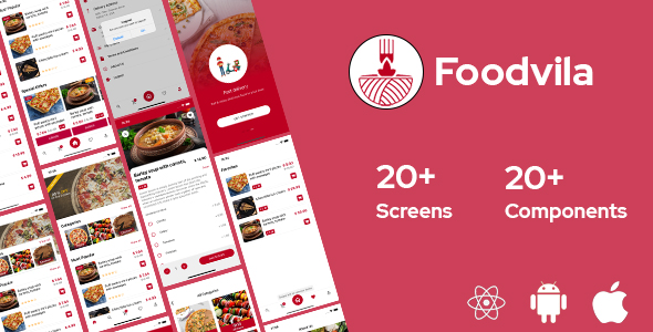 Nulled Foodvila – React Native Template free download