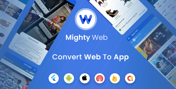 Nulled MightyWeb Flutter Webview – Convert Your Website To An App + Admin Panel free download