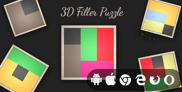 Download 3D Filler Puzzle – Cross Platform 3D Puzzle Game Nulled 