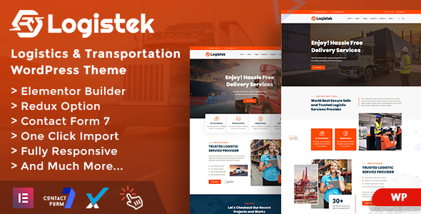 Download Logistek – Logistics & Transportation WordPress Theme Nulled 
