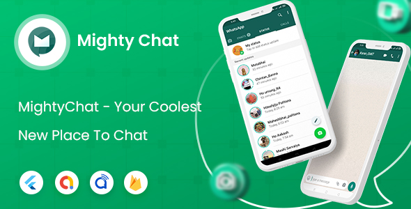 Nulled MightyChat- Chat App With Firebase Backend + Agora.io free download