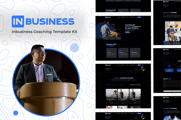 [Download] Inbusiness – Coaching Business Elementor Template Kit 