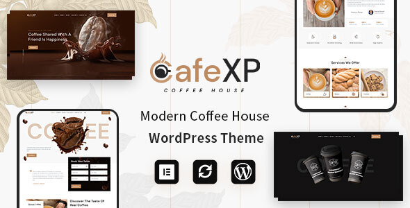 Nulled CafeXP  | Coffee WordPress Theme free download