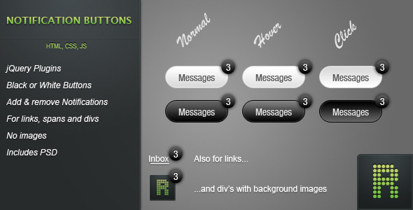 Download Notification Buttons Nulled 
