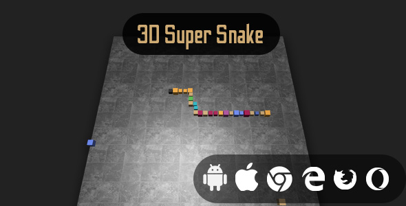 Download 3D Super Snake – Classic Hyper Casual Game Nulled 