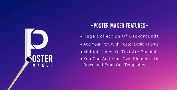 [Download] Poster Maker – Android App + Admob and Facebook Integration 