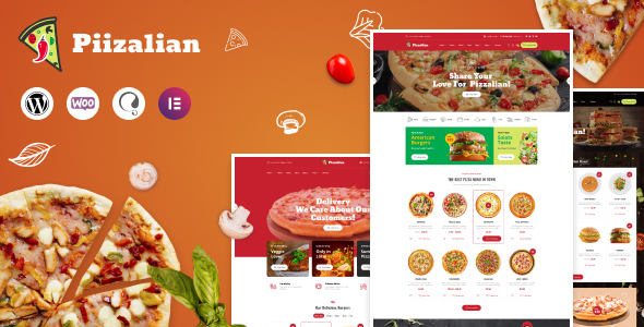 [Download] Piizalian – Fast Food Restaurant WordPress Theme 