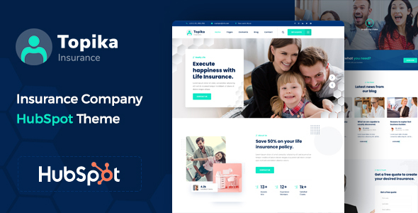 Download Topika – Insurance Agency HubSpot Theme Nulled 