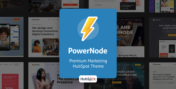 Download PowerNode – Creative Marketing HubSpot Theme Nulled 