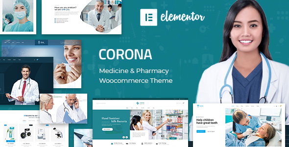 [Download] Corona | Medical Pharmacy WooCommerce WordPress Theme 