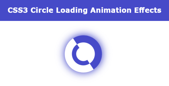 Nulled CSS3 Circle Loading Animation Effects free download