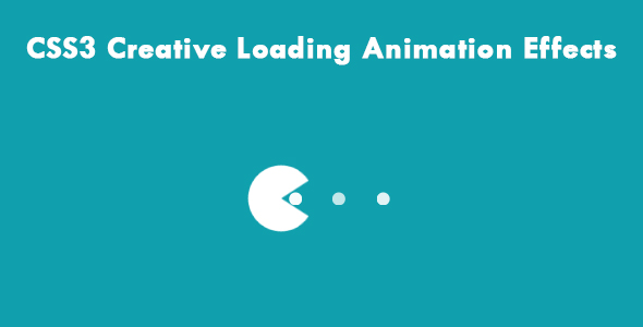 Nulled CSS3 Creative Loading Animation Effects free download