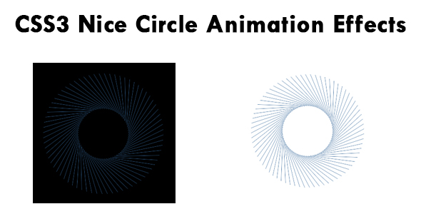 Nulled CSS3 Nice Circle Animation Effects free download