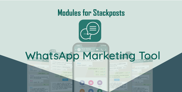 Download Whatsapp Marketing Tool Module For Stackposts Nulled 