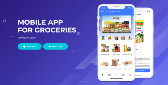 Nulled ezmart- React Native Grocery Shopping App free download