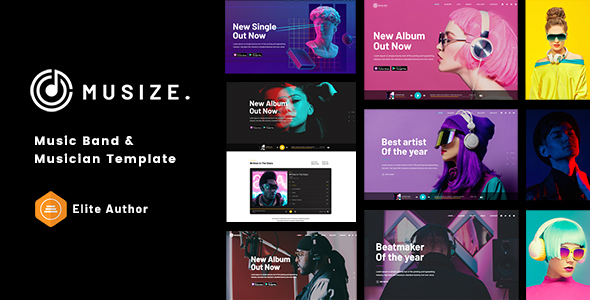 [Download] Musize – Music Band & Musician Template 