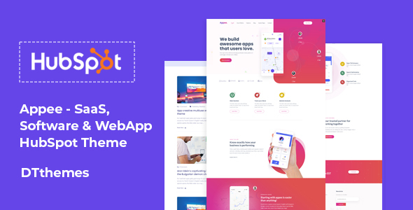 Download Appee – SaaS, Software & WebApp HubSpot Theme Nulled 
