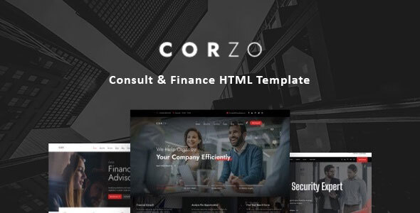 [Download] Corzo – Consulting & Finance HTML Template 
