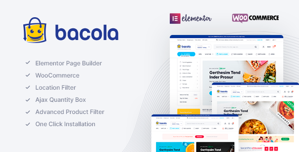 [Download] Bacola – Grocery Store and Food eCommerce Theme 