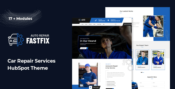 Download Fastfix – Auto Repair HubSpot Theme Nulled 