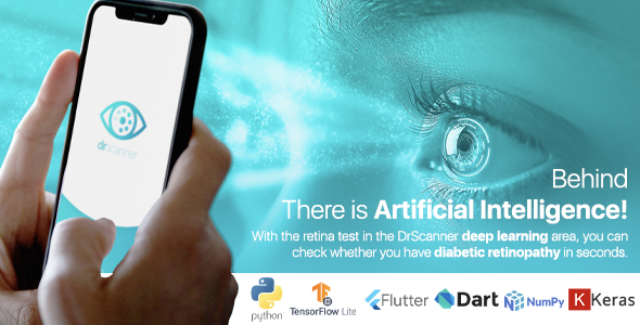 [Download] Flutter TensorFlow Lite Artificial Intelligence Application Detection of Diabetic Retinopathy 