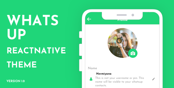 Download WhatsUp React Native Theme/Template Nulled 