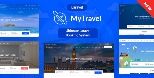 Download MyTravel  – Ultimate Laravel Booking System Nulled 