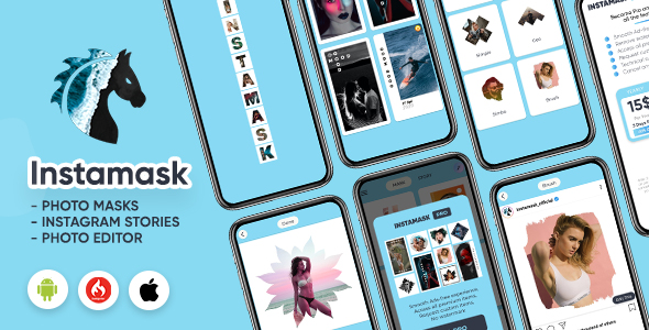 Download Instamask (iOS) : Photo Masks – Photo Frame – Photo Editor App (Swift/CodeIgniter)) Nulled 