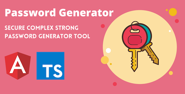 Download Secure Password Generator Tool Full Production Ready App (Angular 11 & Typescript) Nulled 