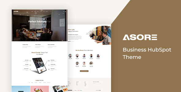 [Download] Asore – Business HubSpot Theme 