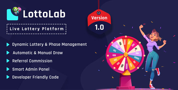 Nulled LottoLab – Live Lottery Platform free download