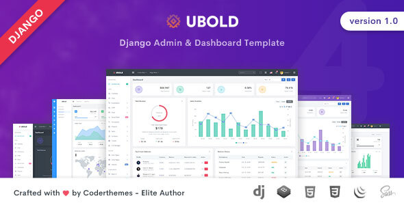 [Download] Ubold – Django Admin & Dashboard Template 