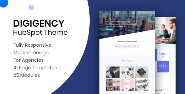 [Download] Digigency – Modern Agency HubSpot Theme 