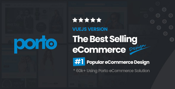 Nulled Porto – VueJS eCommerce Template free download