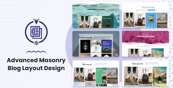 Nulled Advanced Masonry Blog Layout Design free download
