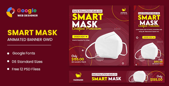 [Download] Smart Mask Animated Banner GWD 