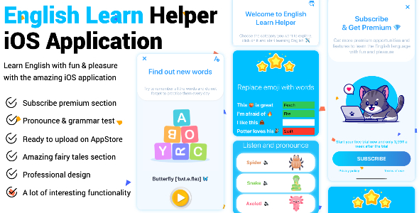 Download English Learn Helper iOS Application Nulled 