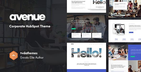 [Download] Avenue – Creative Agency HubSpot Theme 