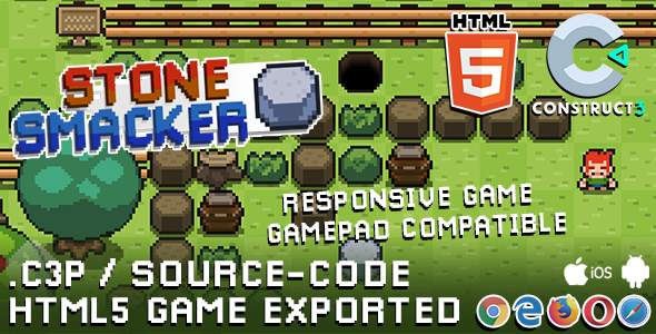 [Download] Stone Smacker HTML5 Game – With Construct 3 All Source-code 